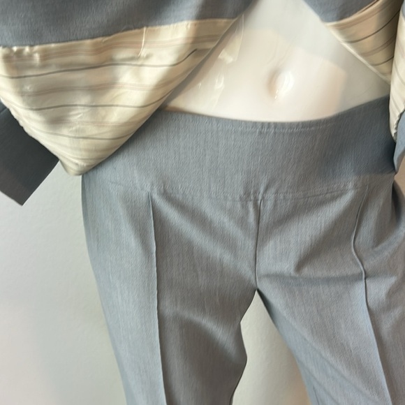 BCBG women’s blue/gray three-piece suit, including pants/skirt/jacket size 6 - Picture 3 of 16